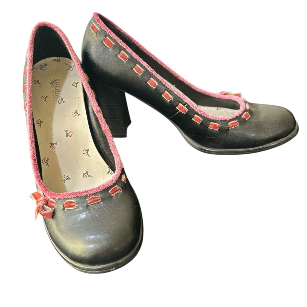 Vintage Women’s Splash chunky heels